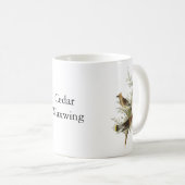 ZederWaxwing, John Audubon Kaffeetasse (VorderseiteRechts)