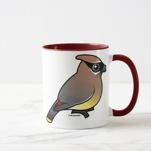 ZederWaxwing Tasse (Rechts)
