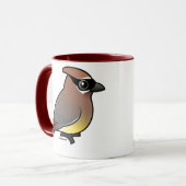 ZederWaxwing Tasse (Vorderseite Links)