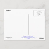 ‚Zedonk‘ Postkarte (Rückseite)
