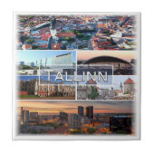 zEE004 TALLINN Estland, Kühlschrank Fliese (Vorderseite)