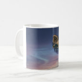 Zee Arend zonsondergang Kaffeetasse (Vorderseite Links)