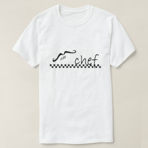 Zee französischer Koch Mustache T - Shirt