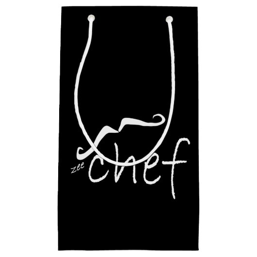 Zee French Koch Black SGB Kleine Geschenktüte (Vorderseite)