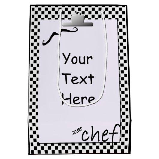 Zee French Koch MGB Mittlere Geschenktüte (Rückseite)