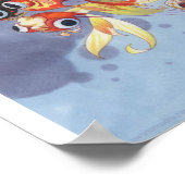Zee Goldfish Poster (Ecke)