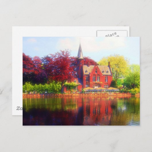 Zeebrugge Postkarte (Vorne/Hinten)