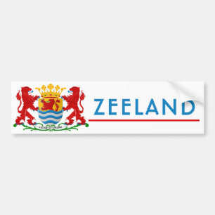 Zeeland Autoaufkleber