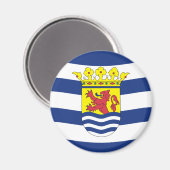 Zeeland, Niederlande Magnet (Vorderseite/Rückseite)