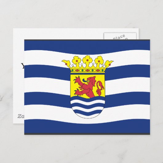 Zeeland, Niederlande Postkarte (Vorne/Hinten)