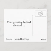 Zeeland, Niederlande Postkarte (Rückseite)