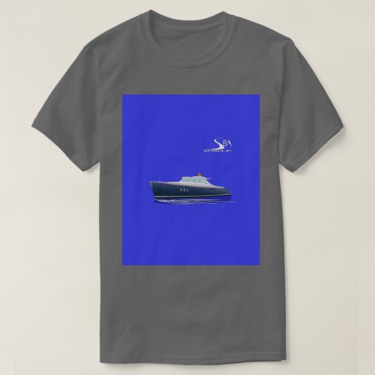 Zeelander Yacht Power 50 Ft T-Shirt (Design vorne)