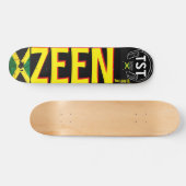 ZEEN !!! 19,7cm Skateboard Deck (Horizontal)