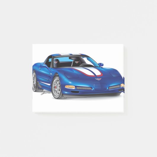 ZEEOSIX COLLECTIBLE AUTO ART POST-IT KLEBEZETTEL (Vorderseite)