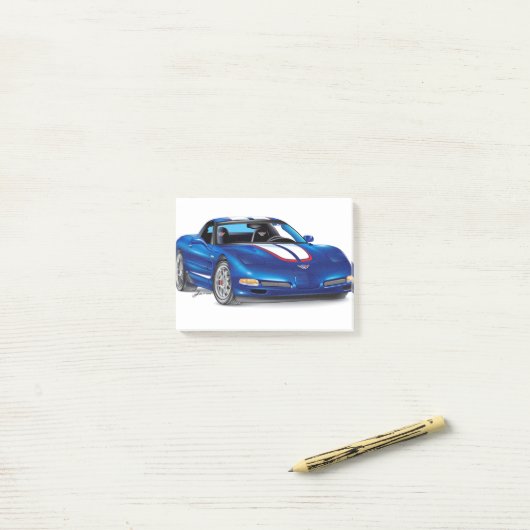 ZEEOSIX COLLECTIBLE AUTO ART POST-IT KLEBEZETTEL (Auf Schreibtisch)