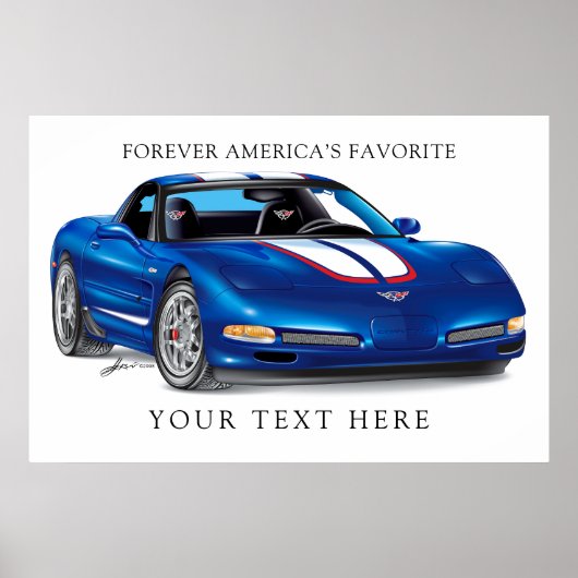 ZEEOSIX COLLECTIBLE AUTO ART POSTER (Vorne)