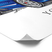 ZEEOSIX COLLECTIBLE AUTO ART POSTER (Ecke)