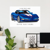 ZEEOSIX COLLECTIBLE AUTO ART POSTER (Heimbüro)
