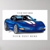 ZEEOSIX COLLECTIBLE AUTO ART POSTER (Vorne)