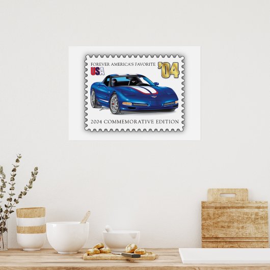 ZEEOSIX COLLECTIBLE AUTO ART POSTER (Küche)