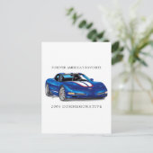 ZEEOSIX COLLECTIBLE AUTO ART POSTKARTE (Stehend Vorderseite)