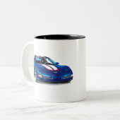 ZEEOSIX COLLECTIBLE AUTO ART ZWEIFARBIGE TASSE (Vorderseite Links)