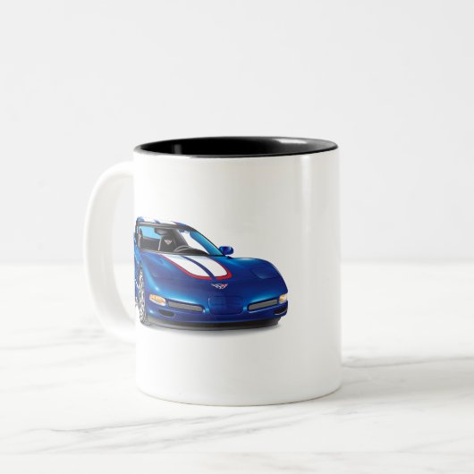 ZEEOSIX COLLECTIBLE AUTO ART ZWEIFARBIGE TASSE (Vorderseite Links)