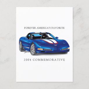 ZEEOSIX SAMMELBARE AUTO-KUNST POSTKARTE