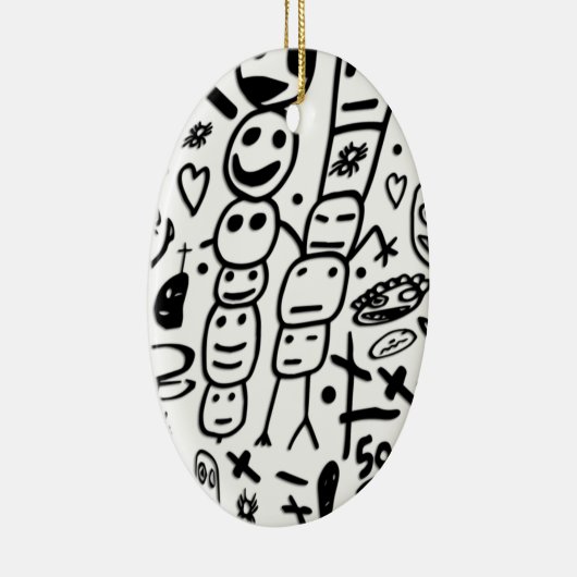 Zef Garnele Keramikornament (Rechts)