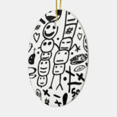 Zef Garnele Keramikornament (Links)