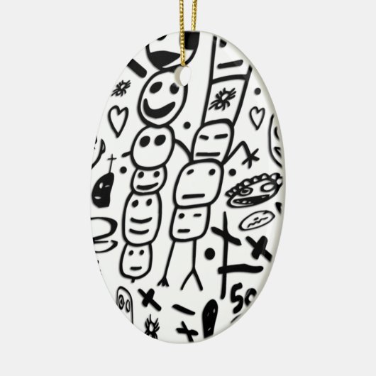 Zef Garnele Keramikornament (Links)