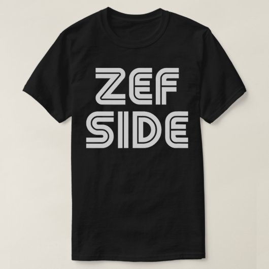 Zef Side-Stil witzig5041 T-Shirt (Design vorne)