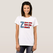 Zef Stern-u. Streifen-T-Shirt T-Shirt (Vorne ganz)