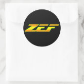 ZEF STICKER DECAL (Tasche)