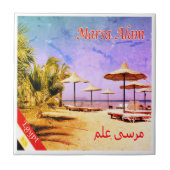 zEG025 MARSA ALAM Beach, Ägypten, Rotes Meer, Fliese (Vorderseite)