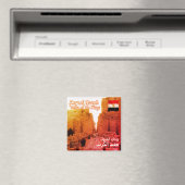 zEG026 EGYPT, Karnak Temple, Afrika, Kühlschrank Magnet (In Situ (Geschirrspüler))