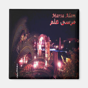 zEG036 MARSA ALAM, Rotes Meer, Ägypten, Afrika, Kü Magnet