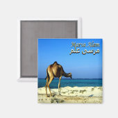 zEG047 MARSA ALAM, Rotes Meer, Ägypten, Kühlschran Magnet (Vorderseite/Rückseite)