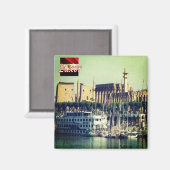 zEG049 LUXOR, ÄGYPTEN, Afrika, Kühlschrank Magnet (Vorderseite/Rückseite)