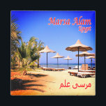zEG051 MARSA ALAM Beach, Red Sea, Egypt, Fridge Magnet<br><div class="desc">Here you will find the souvenir of your vacation. (zEG050 LUXOR Sunset, EGYPT, Africa Fridge magnet). Amaze friends and relatives with the unique souvenirs from your great trip. Try us. #LeoPepeDesign - marsa alam beach red sea, africa egypt, leopepedesign, travel trip photo tourism, gift souvenir gadget fridge magnet.</div>
