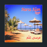 zEG051 MARSA ALAM Beach, Red Sea, Egypt, Fridge Magnet<br><div class="desc">Here you will find the souvenir of your vacation. (zEG050 LUXOR Sunset,   EGYPT,  Africa Fridge magnet). Amaze friends and relatives with the unique souvenirs from your great trip. Try us. #LeoPepeDesign - marsa alam beach red sea,  africa egypt,  leopepedesign,  travel trip photo tourism,  gift souvenir gadget fridge magnet.</div>