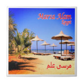 zEG051 MARSA ALAM Beach, Rotes Meer, Ägypten, Fliese (Vorderseite)