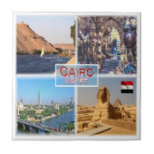 zEG056 KAIRO, Ägypten, Mosaik, Afrika, Fliese (Vorderseite)