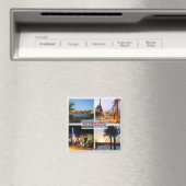 zEG060 HURGHADA, Rotes Meer, Mosaik, Afrika, Kühls Magnet (In Situ (Geschirrspüler))