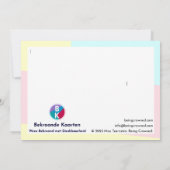 Zeg eens, lieve Vrijwilliger Dankeskarte (Rückseite)