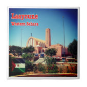 zEH004 LAAYOUNE, Western Sahara, Afrika, Fliese (Vorderseite)