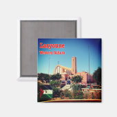 zEH004 LAAYOUNE, Western Sahara, Afrika, Kühlschra Magnet (Vorderseite/Rückseite)