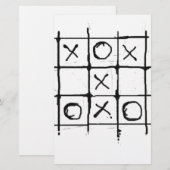 Zehe Briefpapier (Vorne/Hinten)