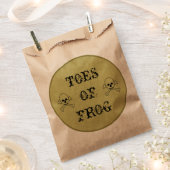 Zehen des Hexenzinkens Geschenktütchen (Ausgeschnitten)