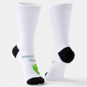 Zehen hier einsetzen socken (Gewinkelt)